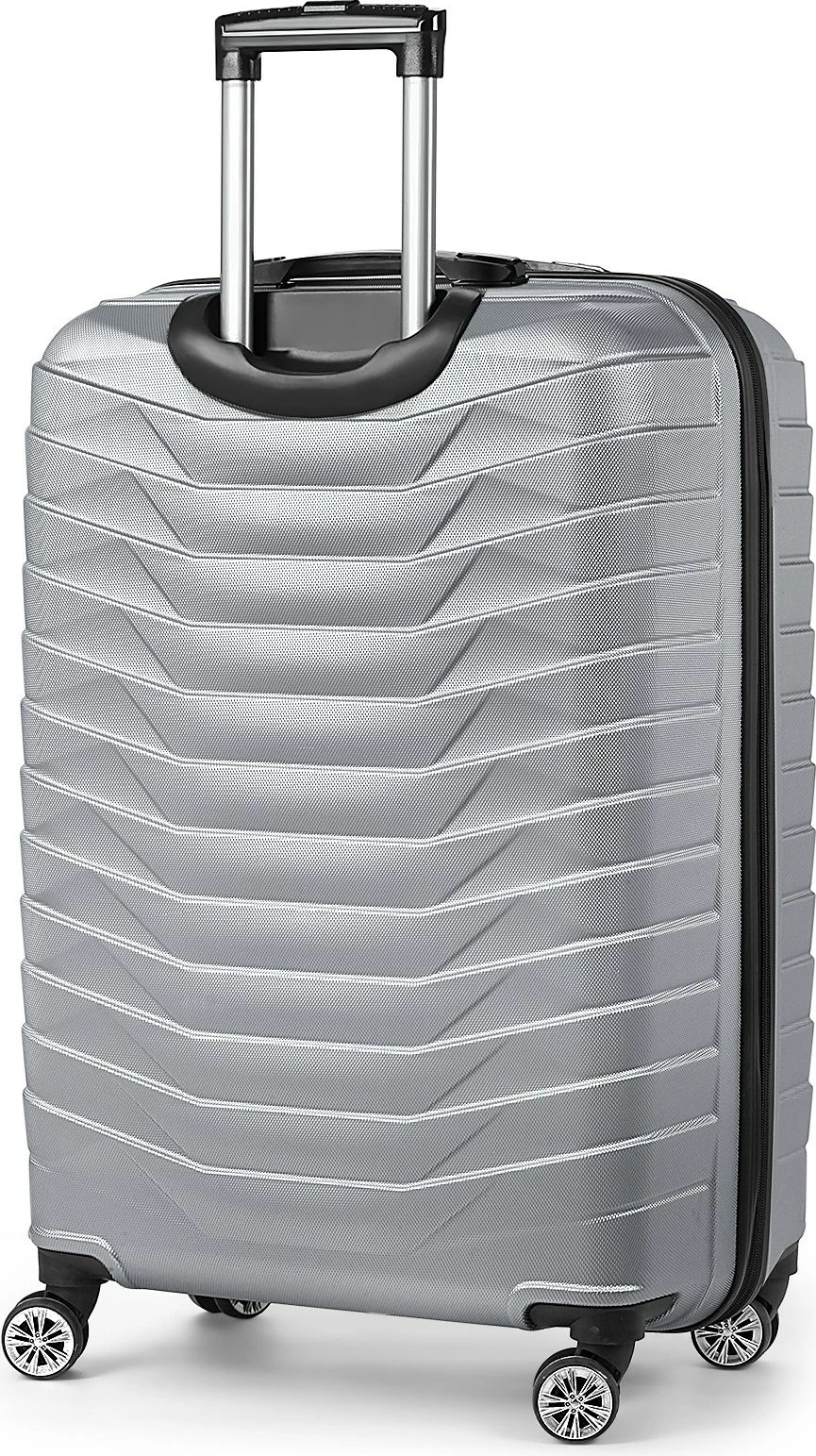 Set valixhesh (3 copë), Zoozie Bags, P55UCVLZ04, ngjyrë gri