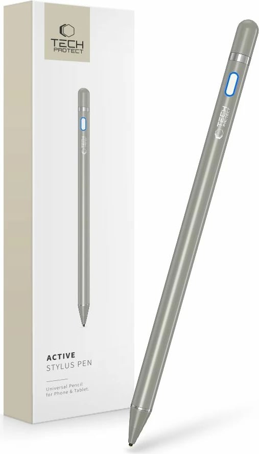 Stilolaps digjital Tech-Protect Active Stylus, Titanium