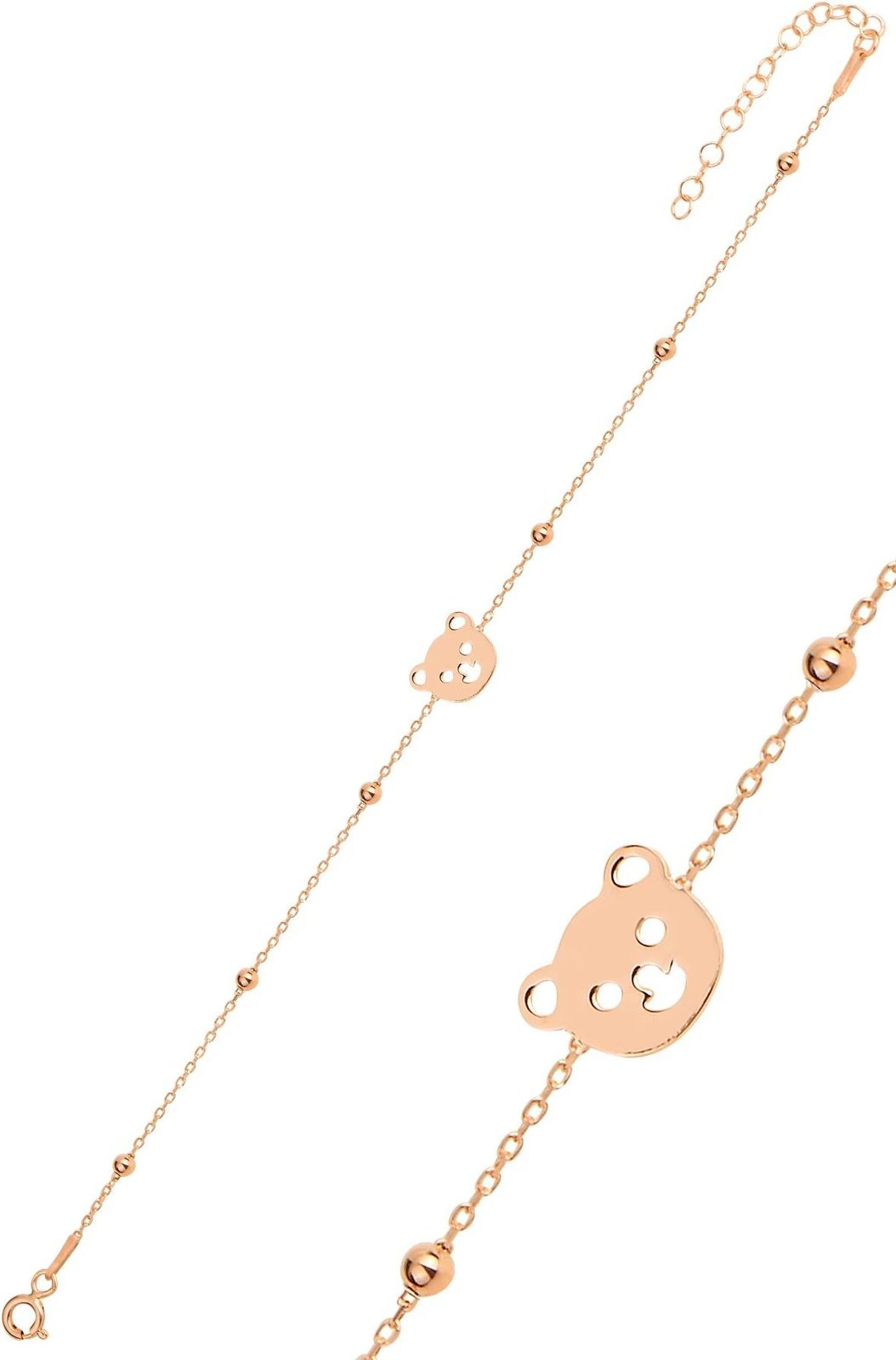 Byzylyk argjendi, ngjyrë rozë e artë, Jumeon, 11865ROS