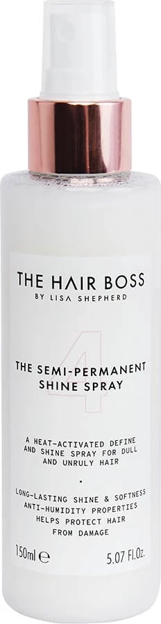 Sprej për shkëlqim flokësh për femra The Hair Boss, 150ml