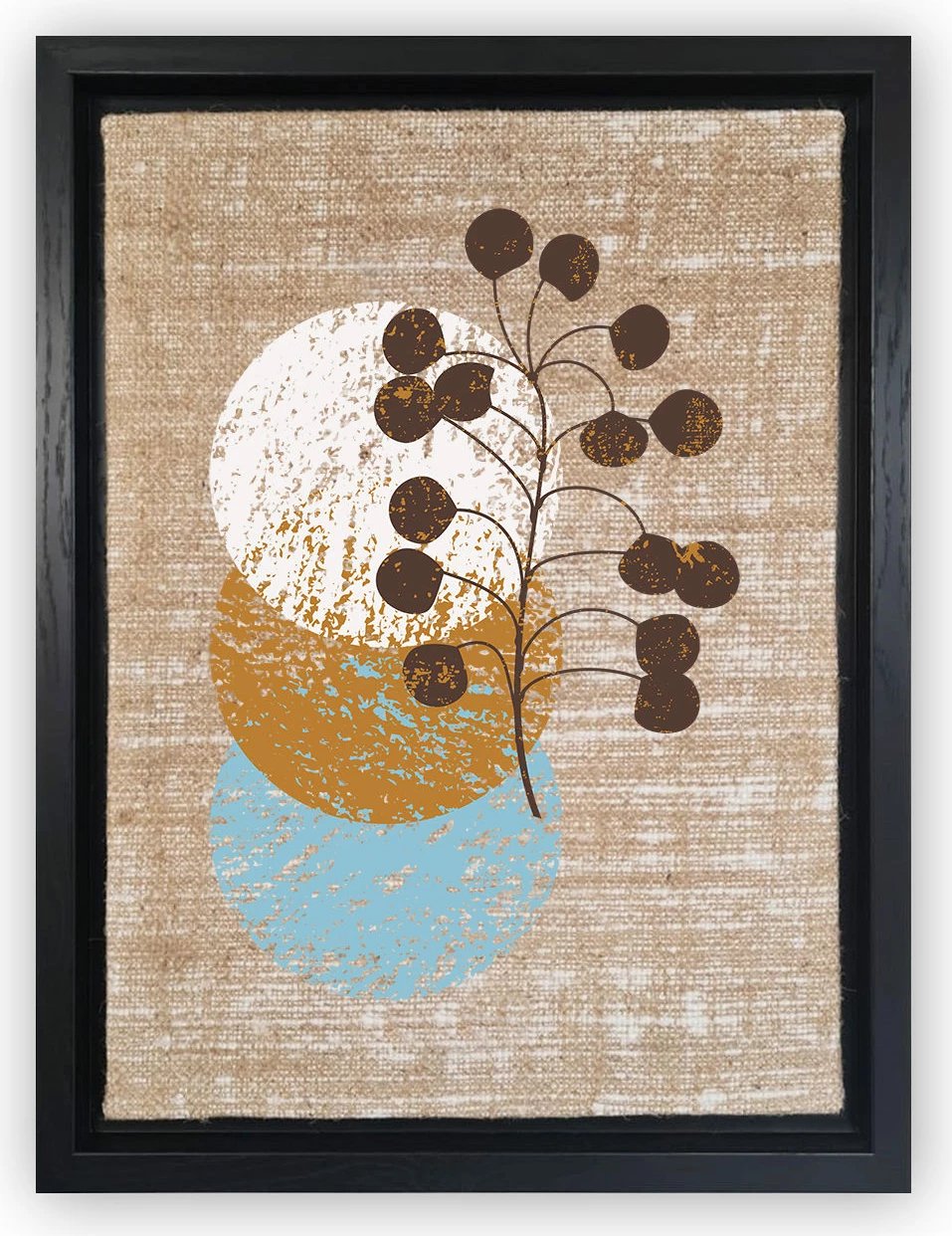 Pikturë dekorative në kanavacë, shumëngjyrëshe, Wallity LSJ218885879433, 36x46cm