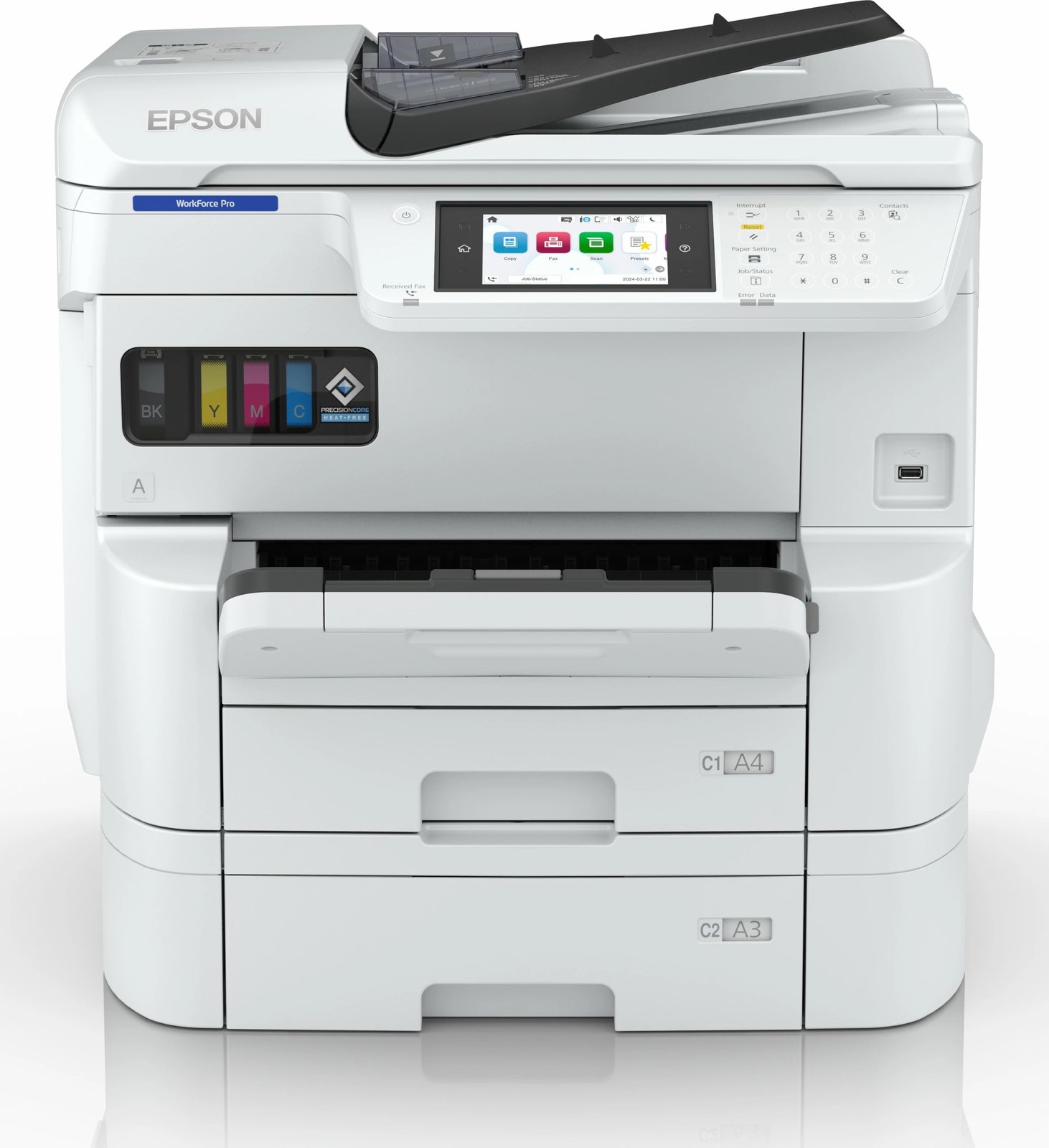 Multifunksional Epson Workforce Pro EM-C7100DWF, Wi-Fi, A3/A4, i bardhë