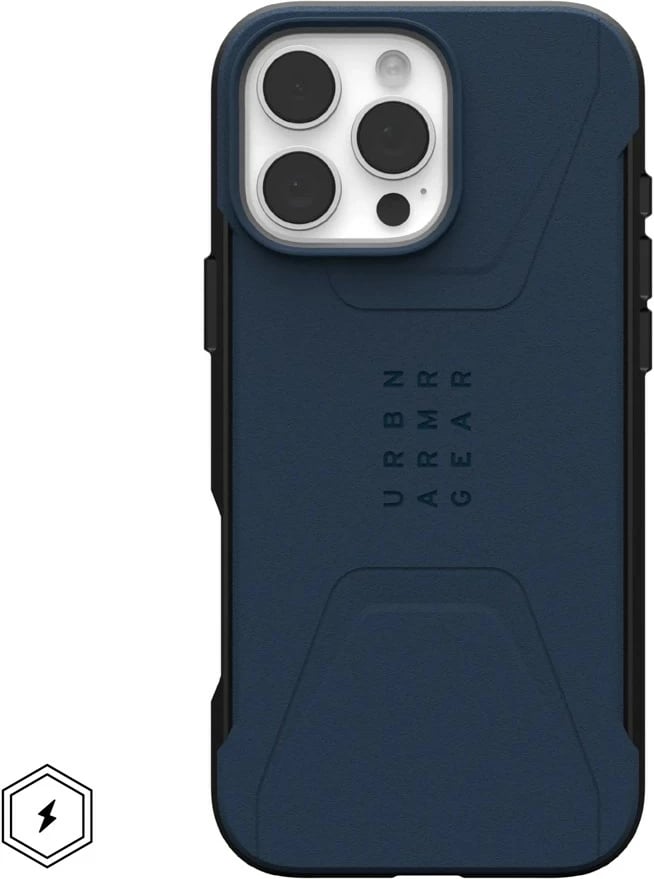 Mbështjellës Urban Armor Gear Civilian për celular, 6.9", Navy
