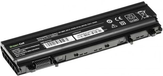 Bateri laptop Green Cell DE80 për Dell Latitude E5440/E5540, 4400mAh, 11.1V, e zezë
