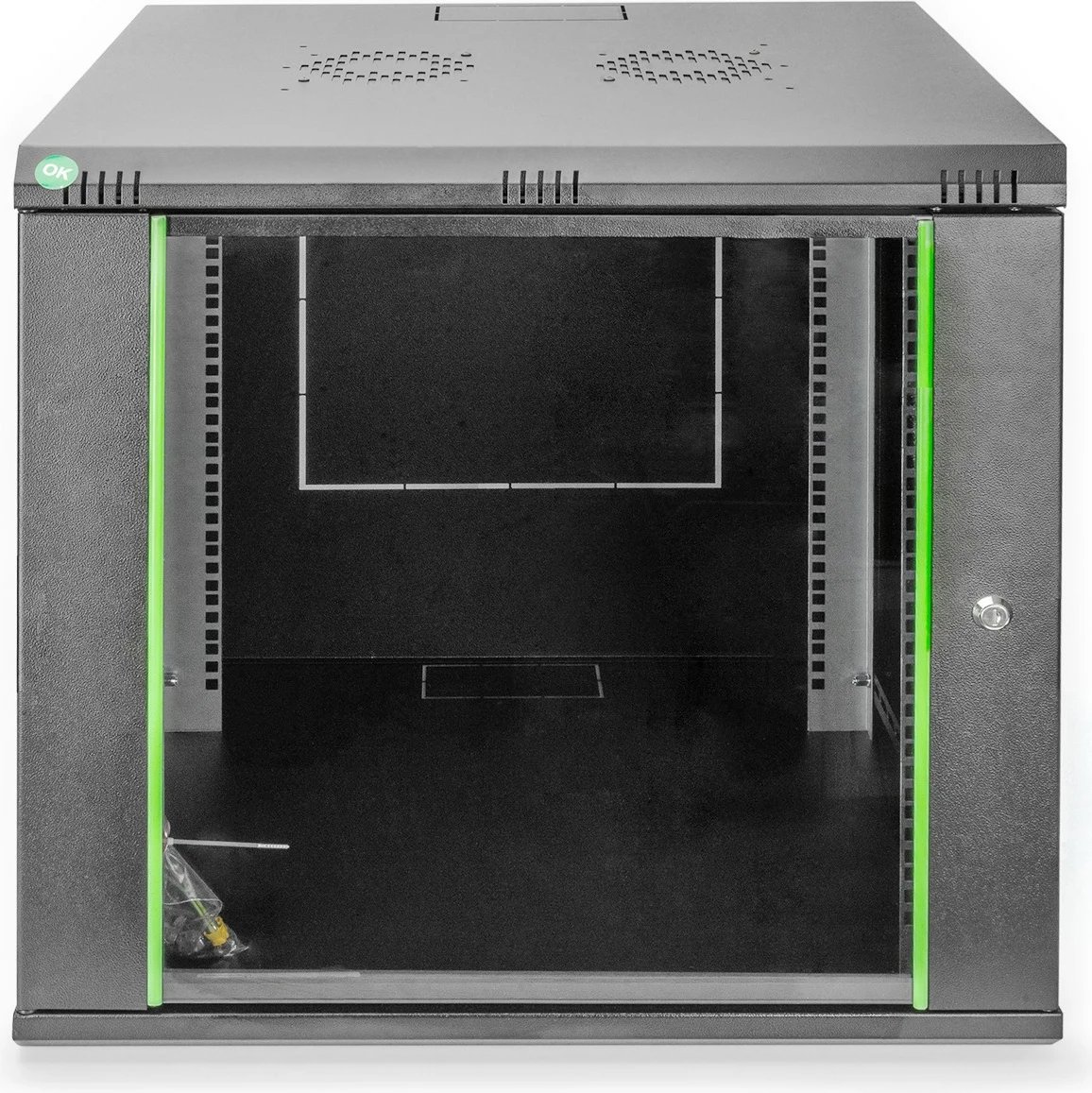 Kasë rrjeti Digitus Dynamic Basic 9U, 600x600 mm, e zezë Kasë rrjeti Digitus Dynamic Basic 9U, 600x600 mm, e zezë