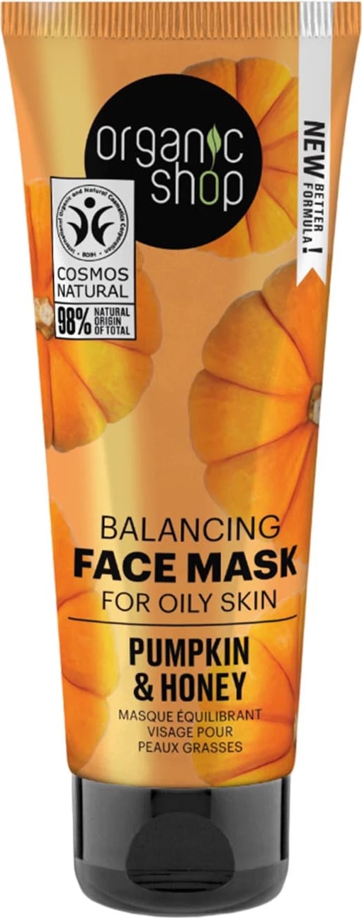 Maske fytyre Organic Shop Pumpkin & Honey 75ml