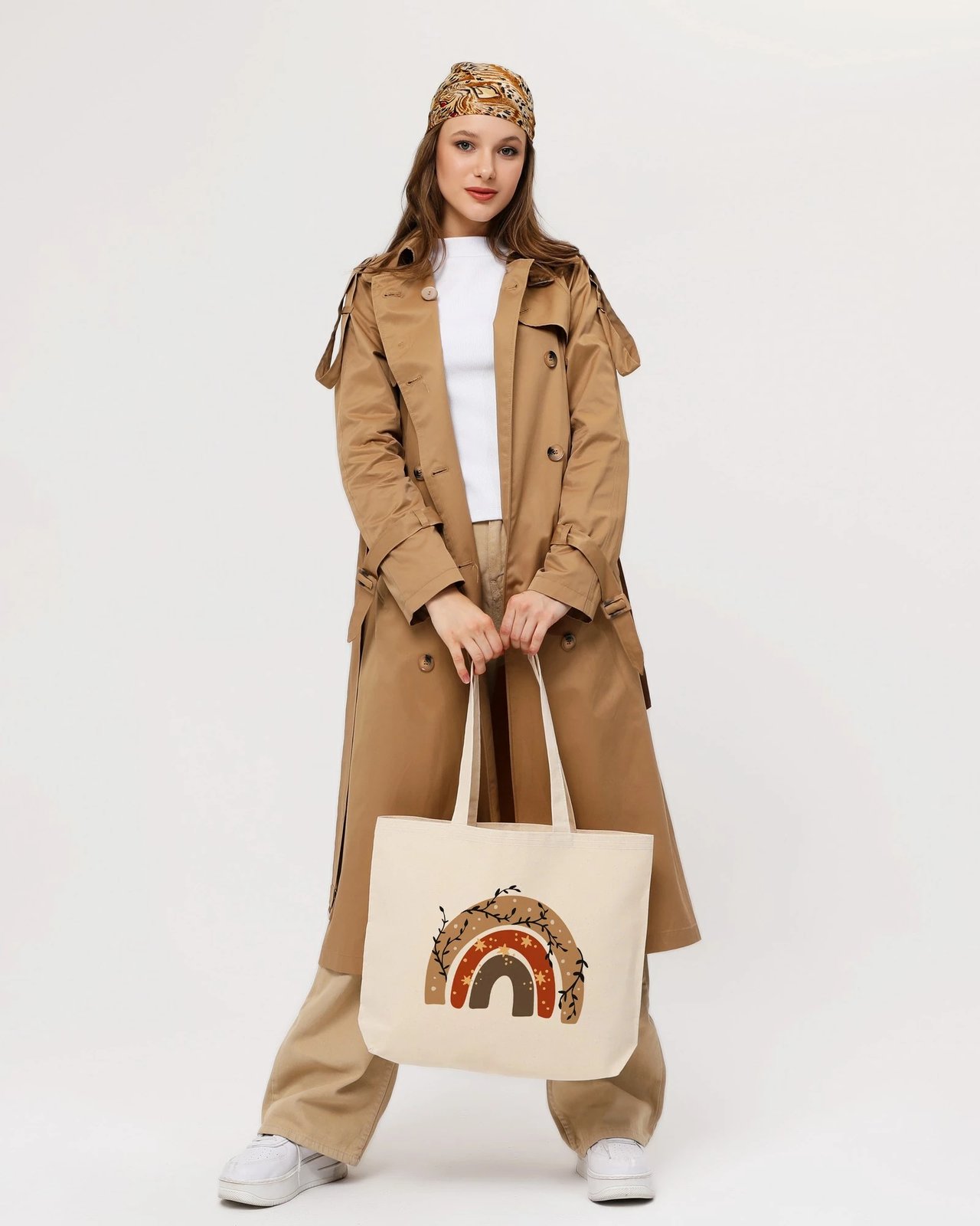 Qese tote Zoozie Bags, 1688, krem