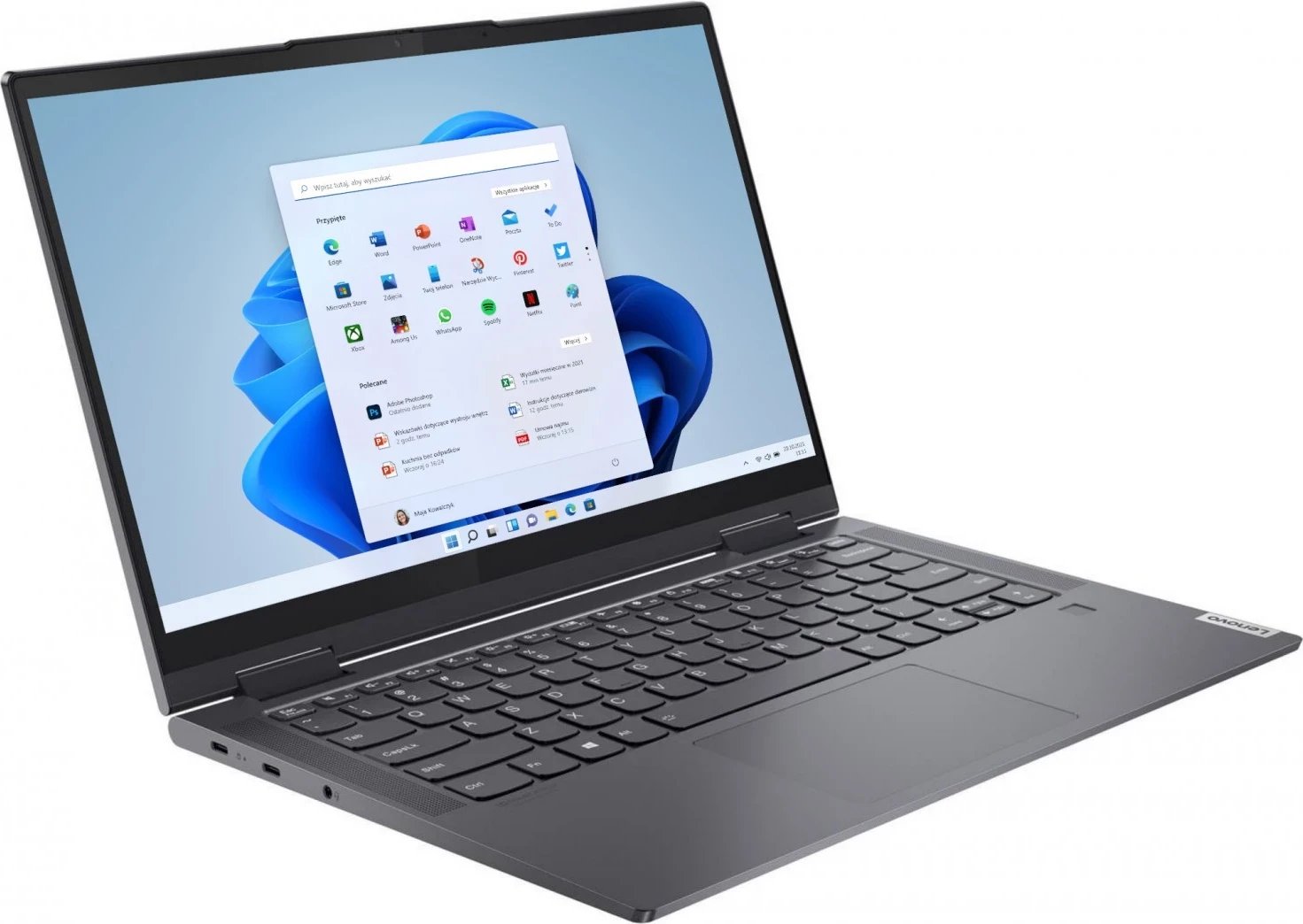 Laptop Lenovo YOGA 7, 14", AMD Ryzen 5, 16GB RAM, 1TB SSD, AMD Radeon Graphics, hiri
