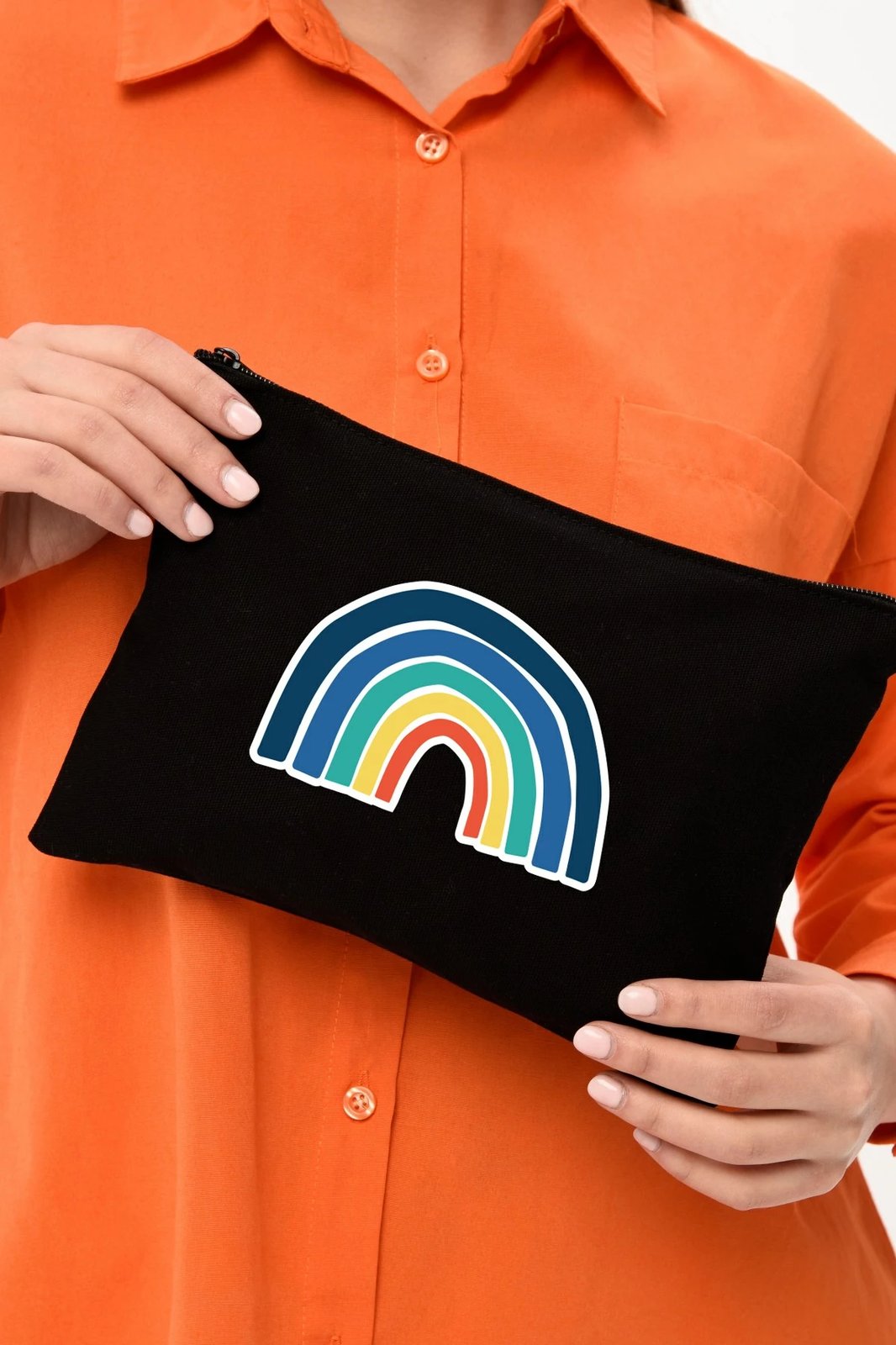 Çantë make-up Zoozie Bags, e zezë, 25x18cm
