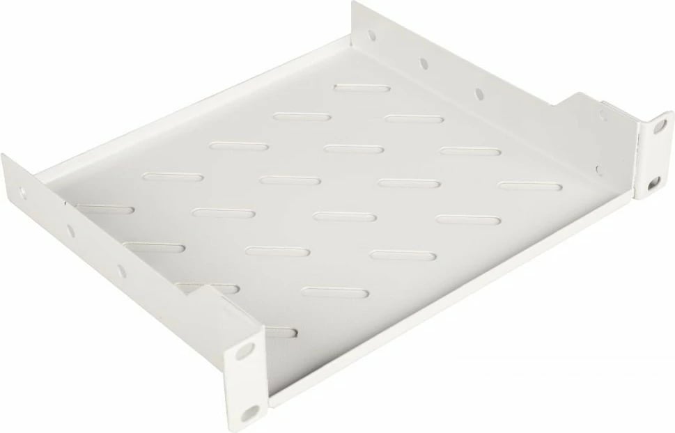 Raft fiks për kabinet serveri Equip 10 inç, 1U, 20cm, gri e çelët