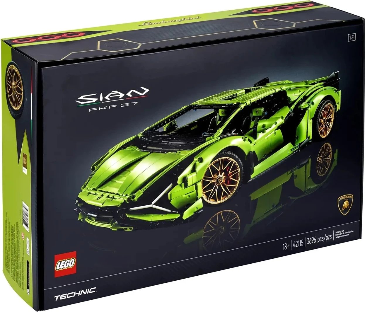Set LEGO Technic Lamborghini Sián FKP 37