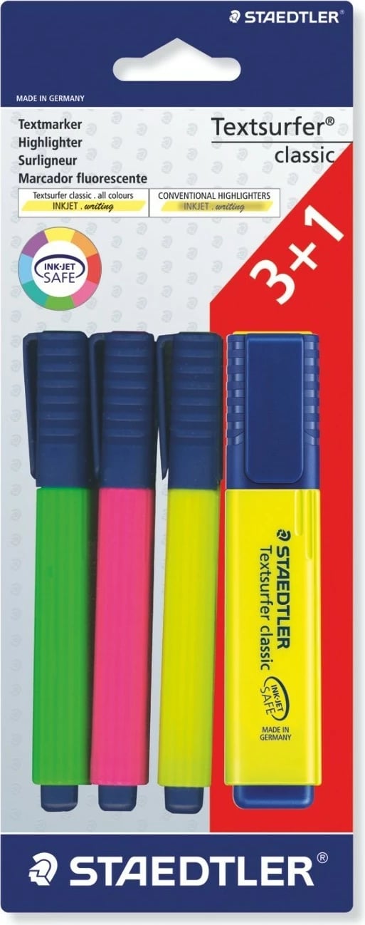 Set markuesa STAEDTLER 364 A BK4D, 4 copë, multikolor