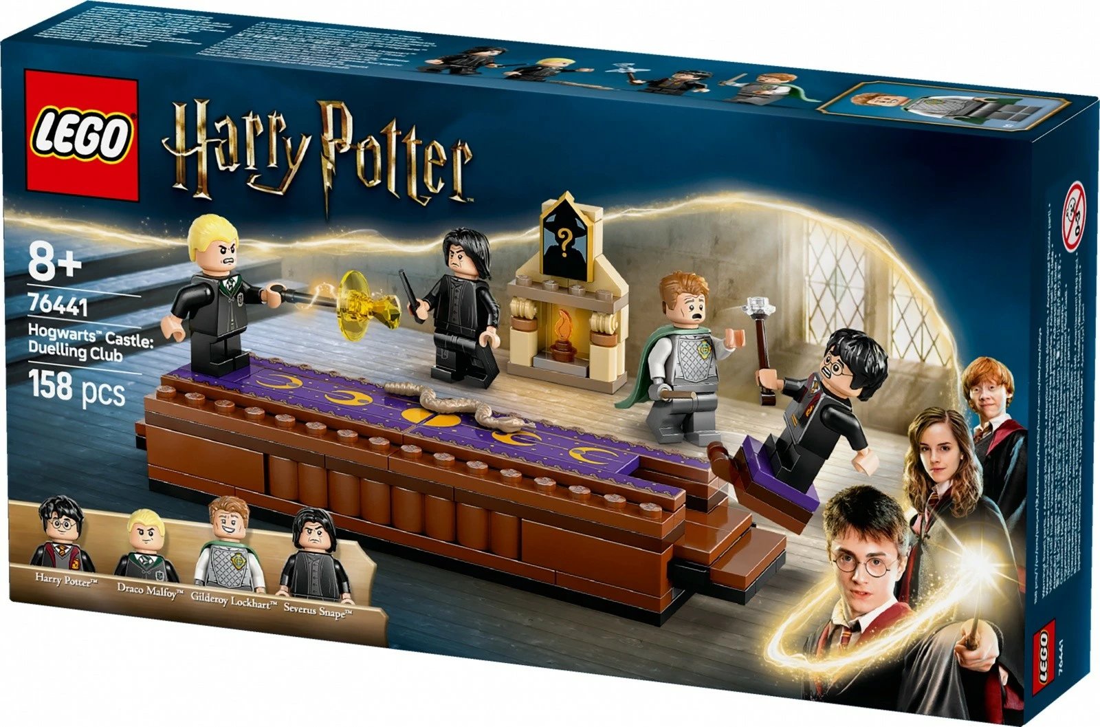 Set LEGO Harry Potter 76441 Hogwarts Castle Duel Club, 158 pjesë