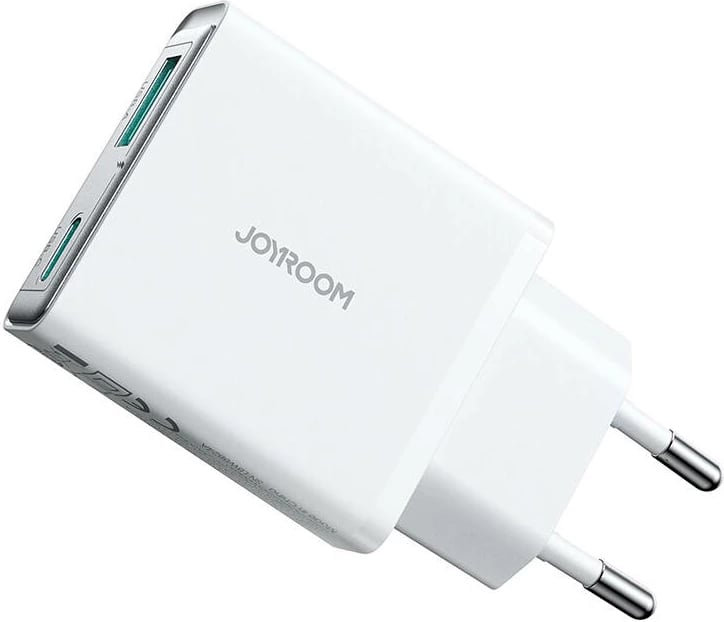 Karikues rrjeti Joyroom JR-TCF14, Super Slim 20W, USB-A & USB-C, Bardhë