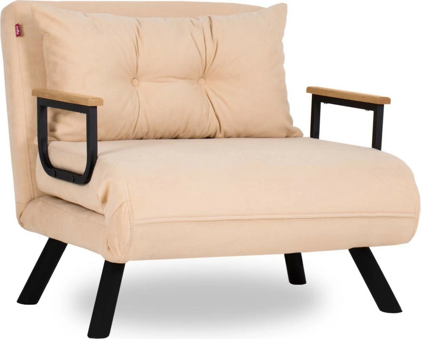 Krevat-karrige një vendës, Sando Single, krem