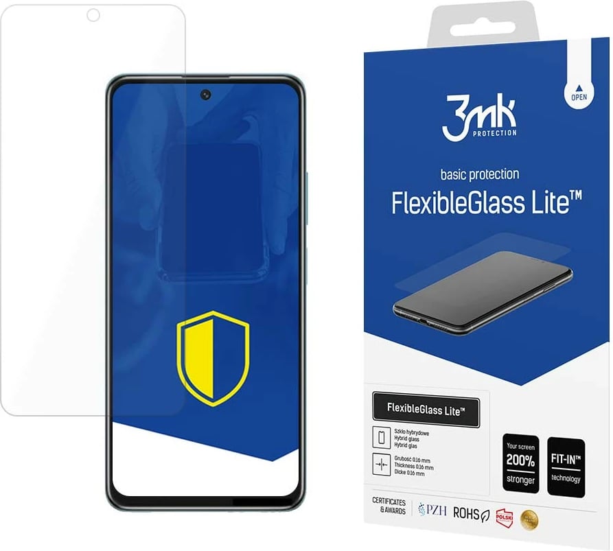 Xham hibrid mbrojtës për ekran, 3mk Protection FlexibleGlass Lite, për Xiaomi Redmi Note 11S 5G / 11T 5G