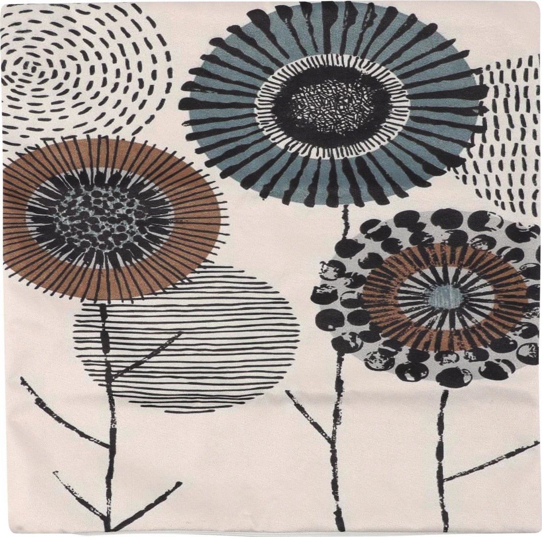 Jastëk dekorativ, mbulesë Aberto Design, a1165, shumëngjyrëshe, 43x43cm