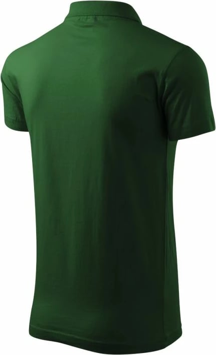 Fanellë polo për meshkuj Malfini, ngjyrë jeshile e errët
