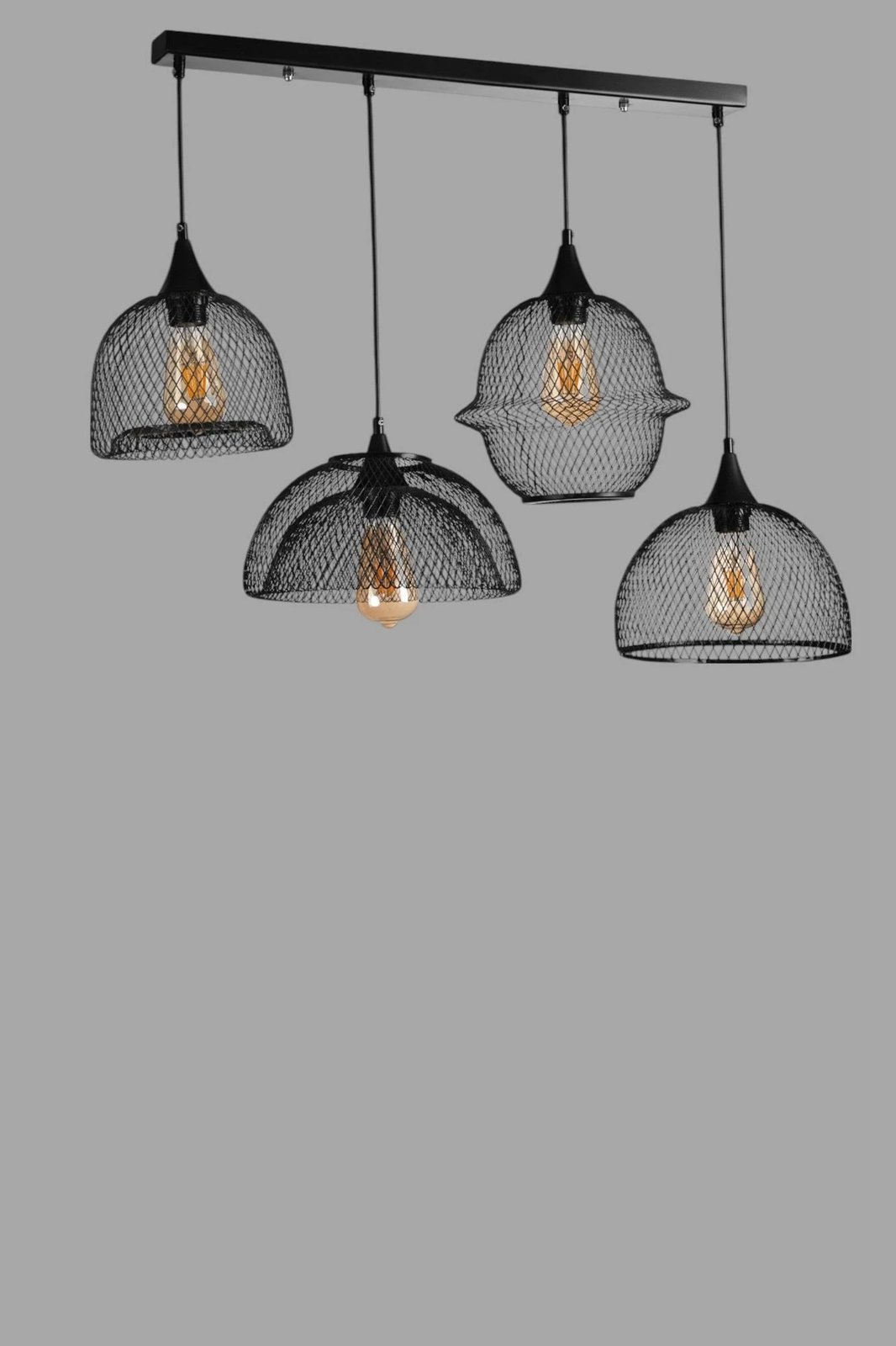 Llambë tavani Opviq, 9077-3, metal i zi