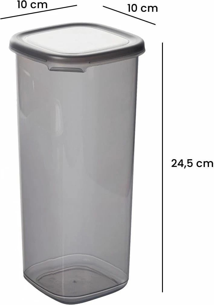 Set kuti për organizim (9 copë), ngjyrë antracit, BNMPEGYAS09-51217