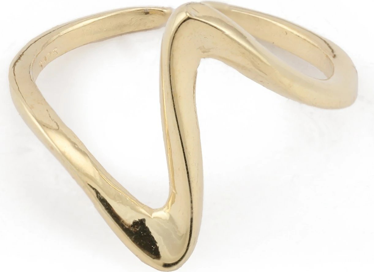 Unazë argjendi Jumeon, ngjyrë ari, 11825G