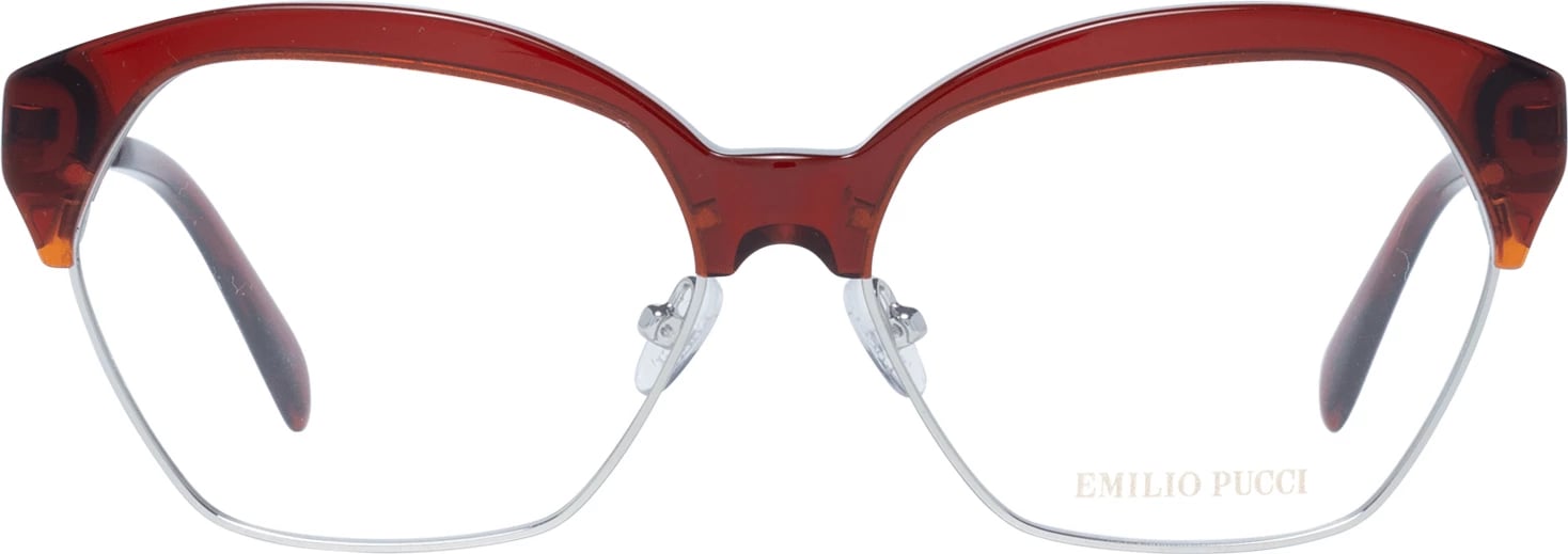 Kornizë optike për femra Emilio Pucci, e kuqe