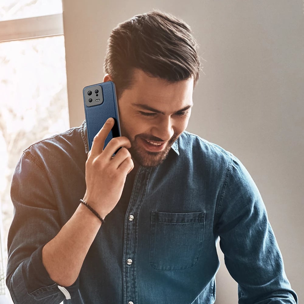 Mbështjellës Dux Ducis Fino për Xiaomi 13, Gri
