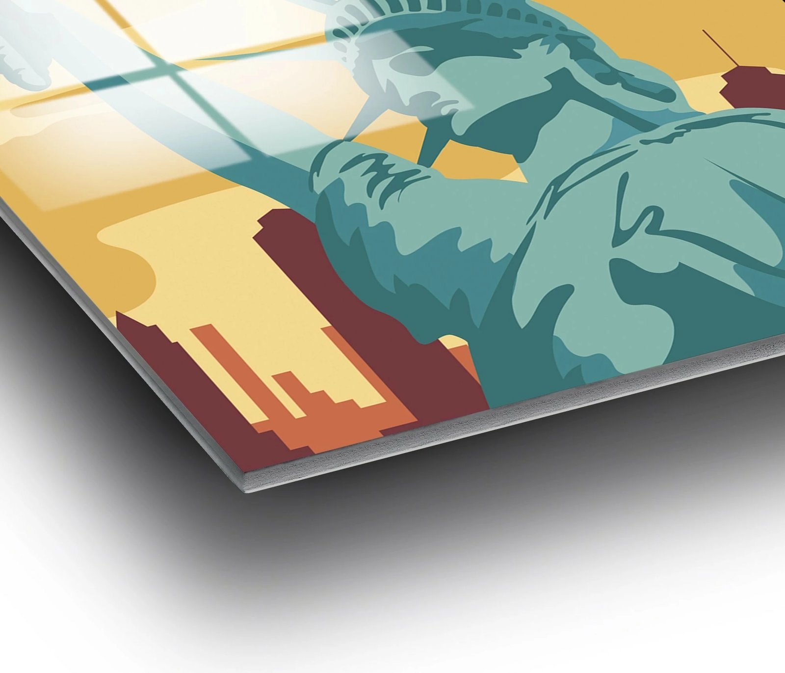 Pikturë dekorative prej xhami të temperuar, Wallity UV-1027, 30x45cm