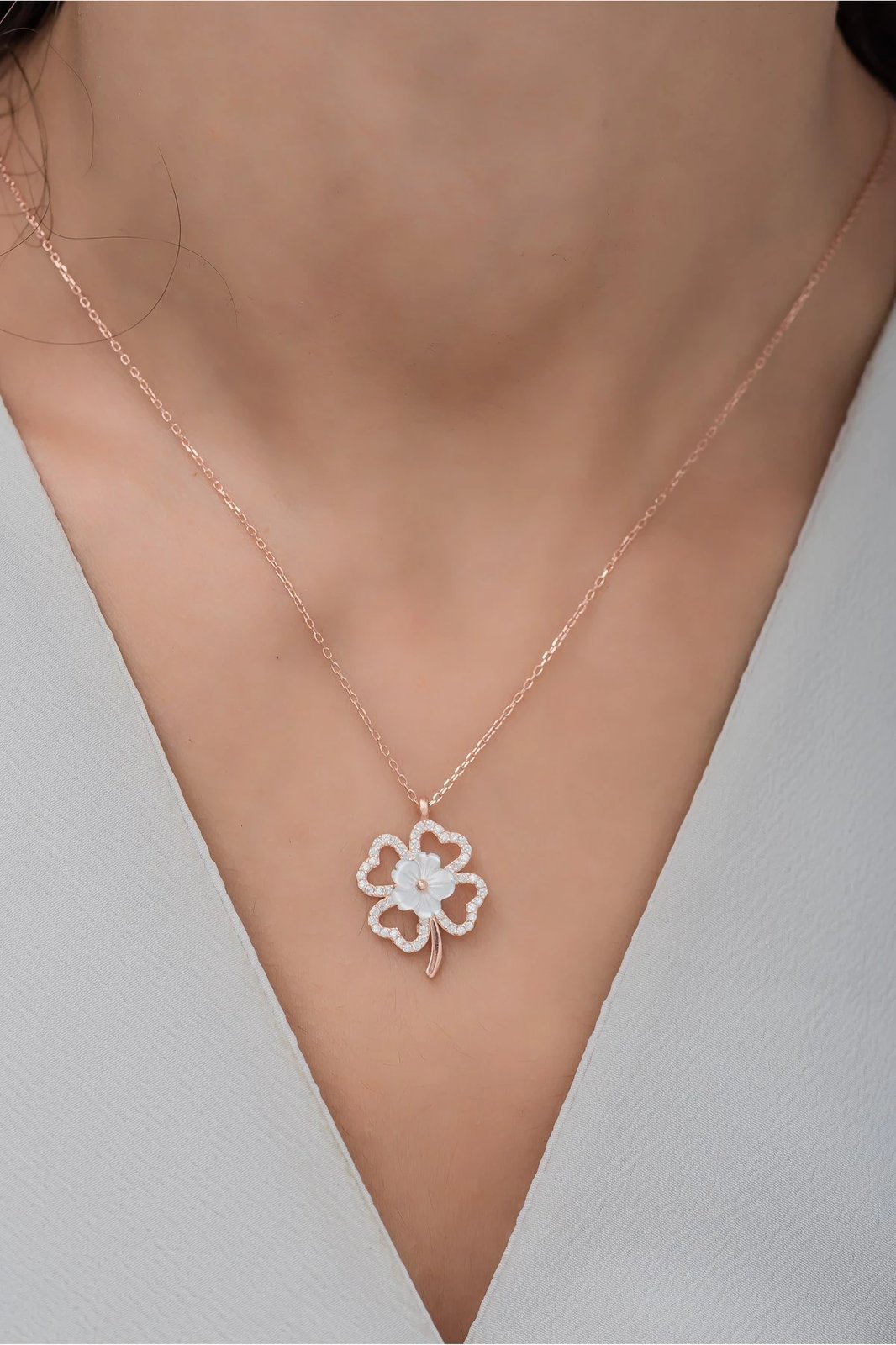 Qafore argjendi, ngjyrë rozë ari, Jumeon, NRZ99465