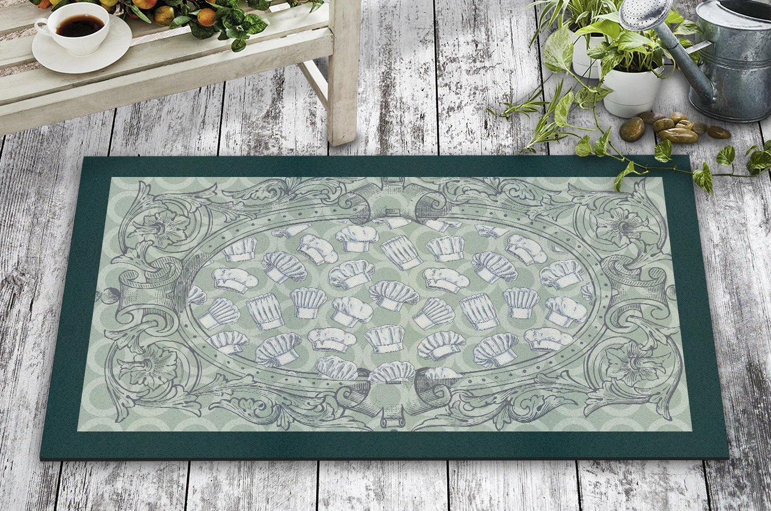 Shilte hyrëse PVC Aberto Design, motiv kapelë kuzhinieri