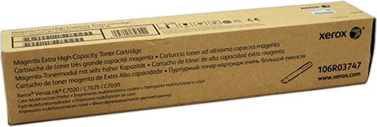 Toner, Xerox, 106R03747, kapacitet shumë i lartë, për VersaLink C7020/C7025/C7030, magenta