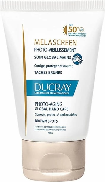 Krem kundër njollave për duar DUCRAY Melascreen SPF50+, unisex, 50ml
