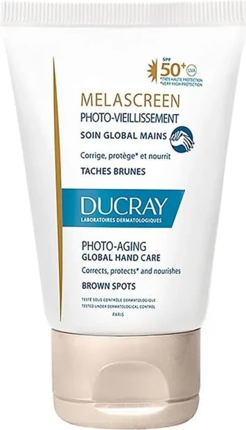 Krem kundër njollave për duar DUCRAY Melascreen SPF50+, unisex, 50ml