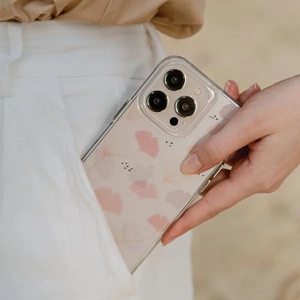 Mbështjellës UNIQ Coehl Meadow për iPhone 14 Plus, rozë
