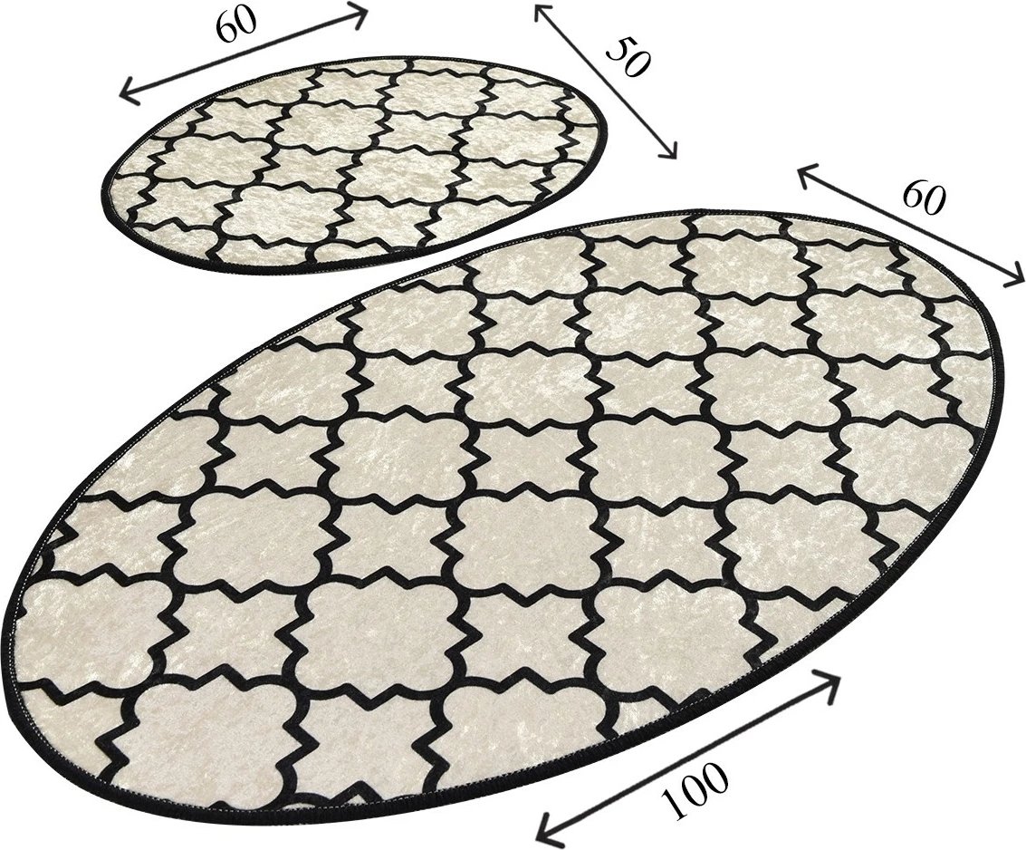 Set tapetash për banjo (2 copë), Mijölnir Kupa, e bardhë