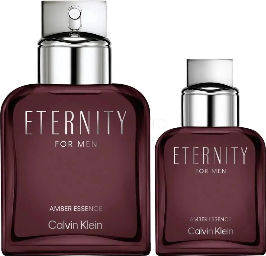 Eau de Parfum për meshkuj Calvin Klein Eternity For Men Amber Essence, 100ml + 30ml