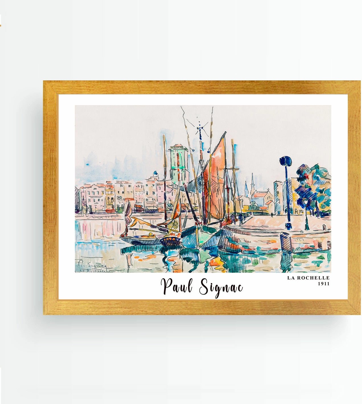 Pikturë dekorative me kornizë, Wallity, AC2923487-5575, shumëngjyrëshe, 55x75cm