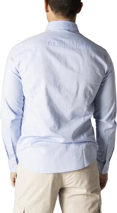 Këmishë për meshkuj Armani Exchange, e kaltër