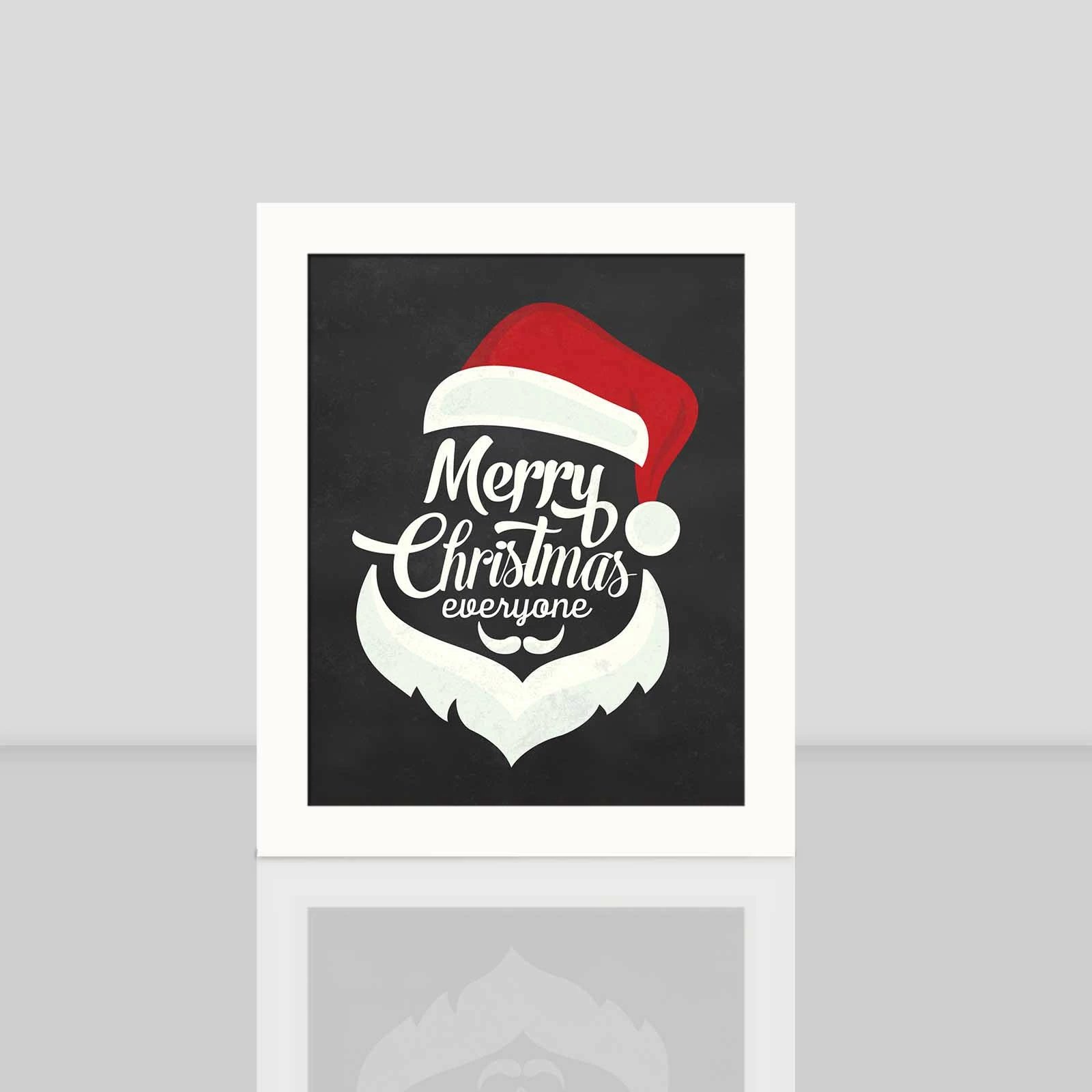 Pikturë dekorative me kornizë MDF, shumëngjyrëshe, Wallity, BCTNOEL-001