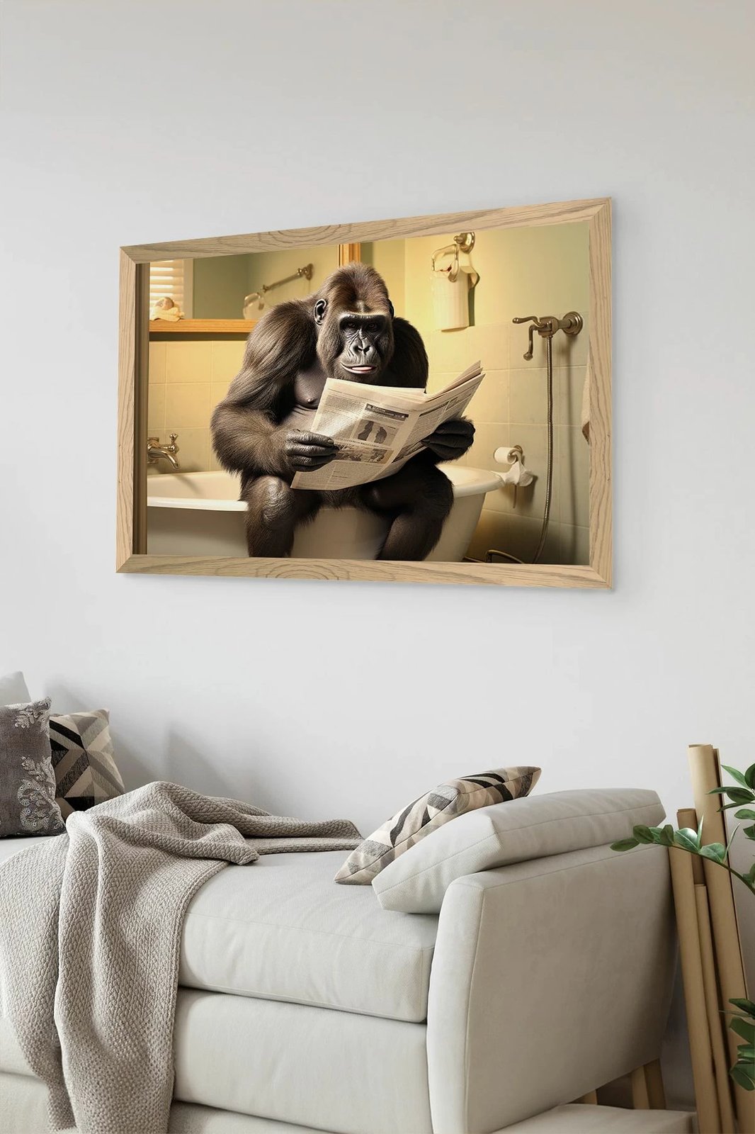 Pikturë dekorative, shumëngjyrëshe, Wallity, Arthynmodelyty3348-54, 33x48cm