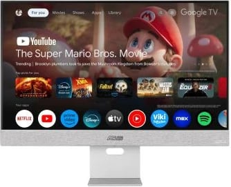 Monitor, Asus ZenScreen Smart MS27UC (90LM0A3H-B01O70) 27" TFT/LCD smart me Google TV, klasë energjie F, argjendtë/zi