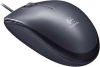 Maus Logitech M90 - USB, gri