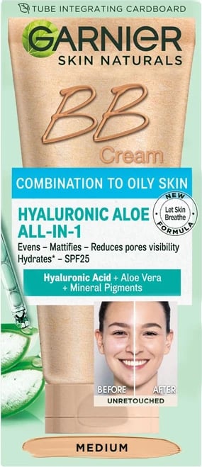 Garnier BB Cream Combination To Oily Skin Medium