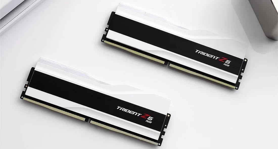 RAM Memorje G.Skill Trident Z5 RGB 48GB (2x24GB) DDR5 7200MHz, bardhë