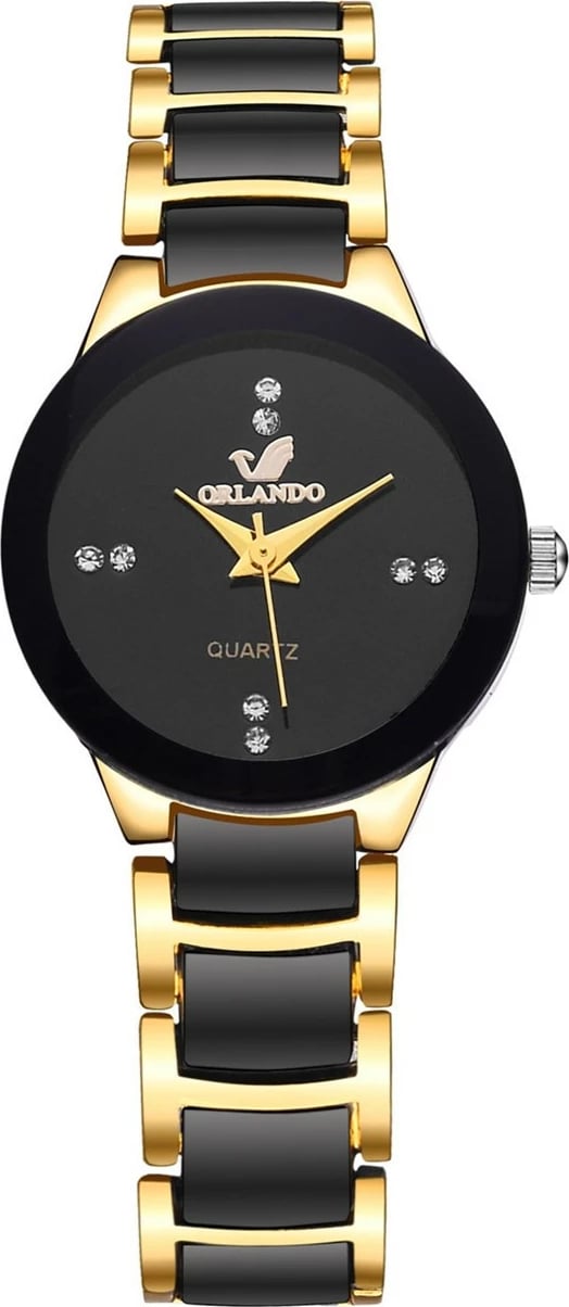 Orë dore Orlando unisex, e zezë/e artë