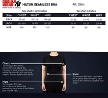 Sports bra - Gorilla Wear - blu