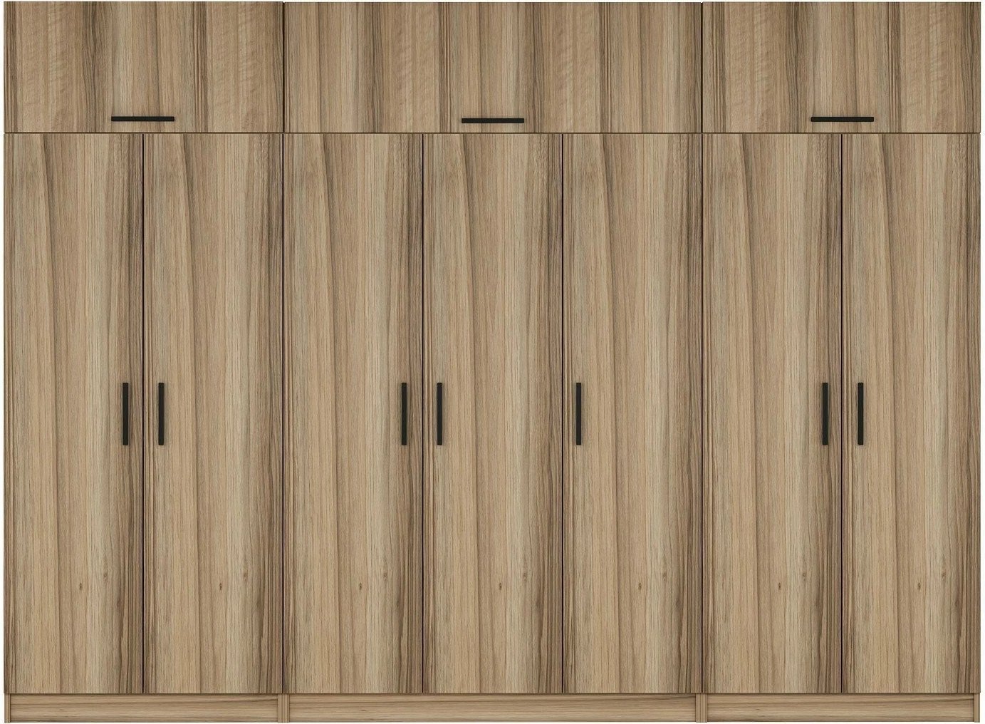 Dollap i madh për rroba, ngjyrë arre, Skye Decor Minar Kale - 7712