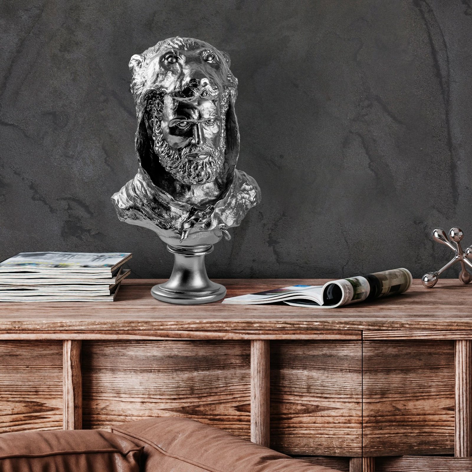 Objekt dekorativ Evila Originals, argjend, Yak-040-B Objekt dekorativ Evila Originals, argjend, Yak-040-B