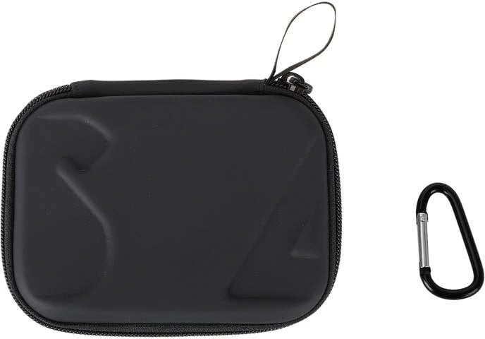 çantë standard Sunnylife OA5-B893-D për Osmo Action 5 Pro/Action 4/3, kompakte 156x116x67 mm, PU lëkurë + EVA, e zezë