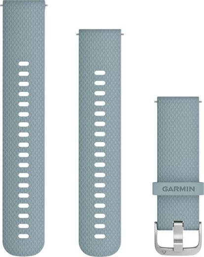 Bandë silikoni Garmin 010-12691-06, 20 mm, argjendtë